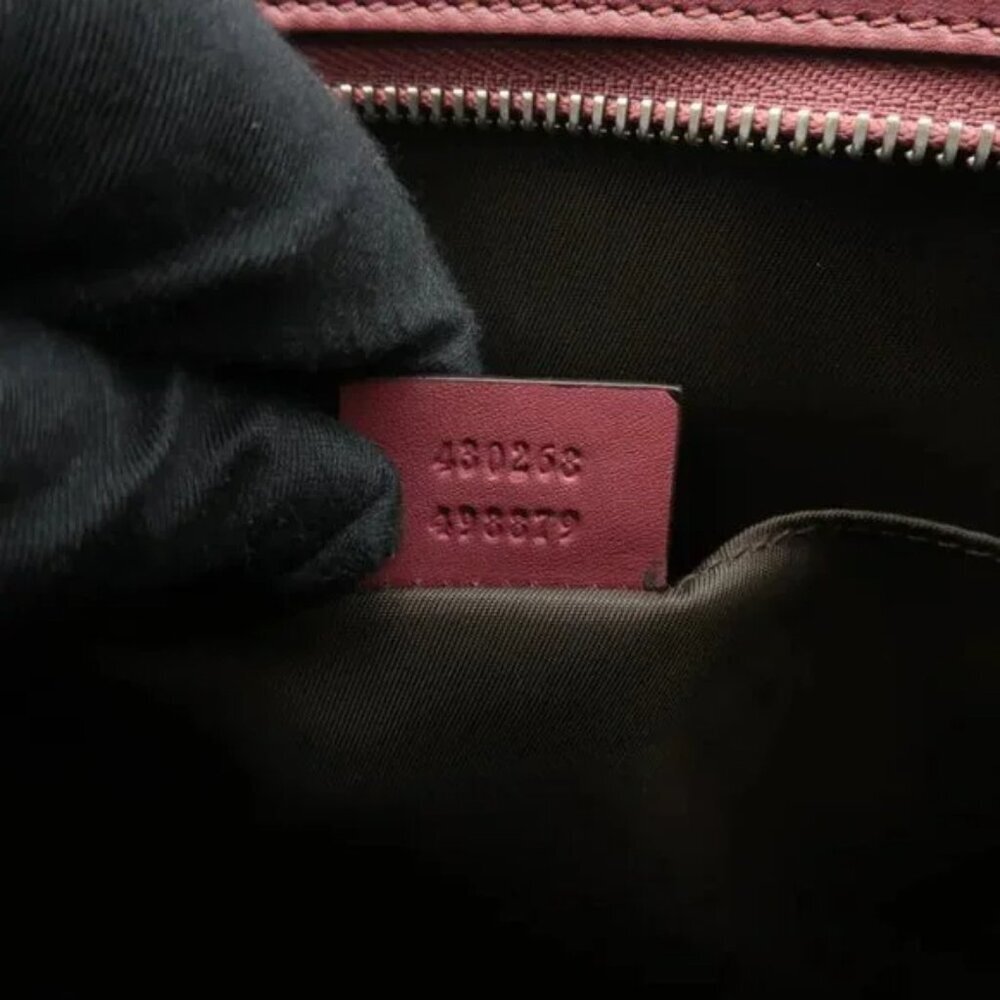100% Authentic GUCCI Blooms Brown Canvas Clutch Bag 550-091724 - Picture 11 of 12
